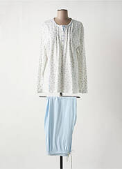 Pyjama bleu MASSANA pour femme seconde vue