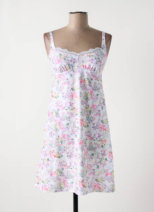 Nuisette/combinette col v blanc ANTINEA femme