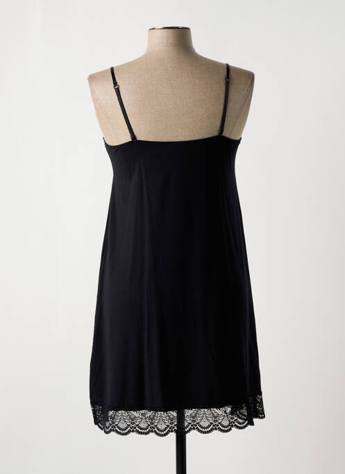Chemise de nuit noir ANTINEA pour femme