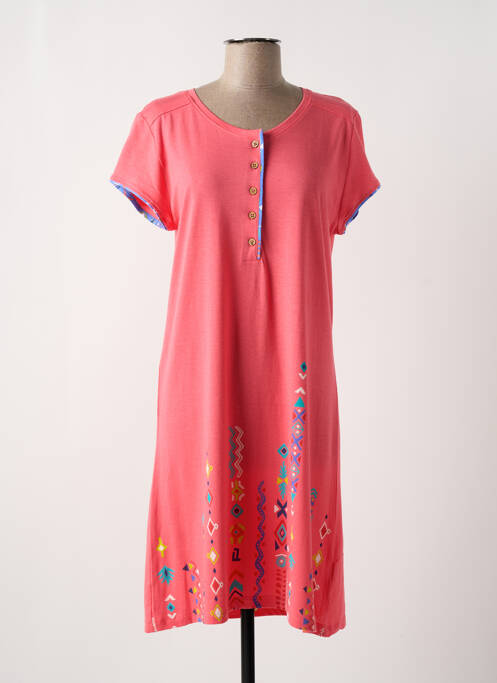 Chemise de nuit rose MASSANA pour femme