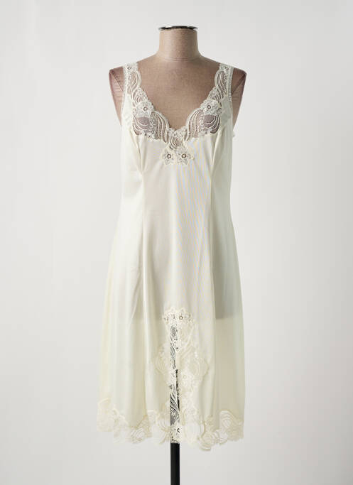 Jupon /Fond de robe beige ALTESSE pour femme