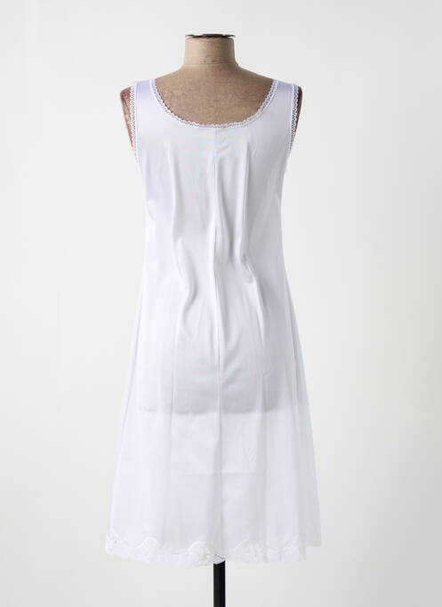 Jupon /Fond de robe blanc LINGERIE ELIZABETH pour femme