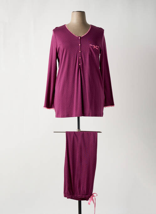 Pyjama violet RINGELLA pour femme