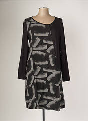 Robe mi-longue noir G!OZE pour femme seconde vue