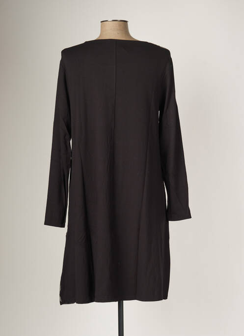 Robe mi-longue noir G!OZE pour femme