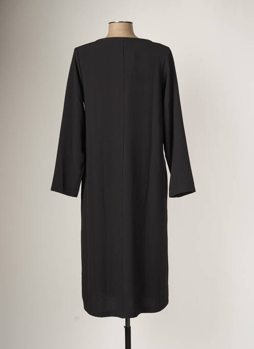 Robe mi-longue noir G!OZE pour femme