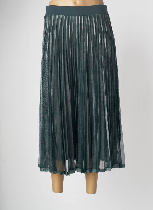 Jupe mi-longue vert PAUL BRIAL pour femme