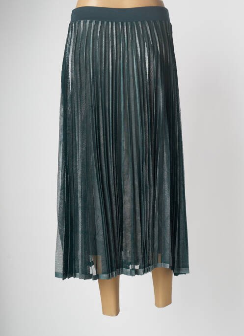 Jupe mi-longue vert PAUL BRIAL pour femme