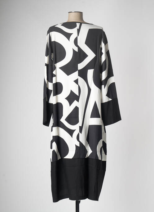 Robe mi-longue noir G!OZE pour femme