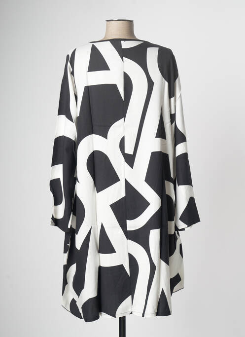 Robe mi-longue noir G!OZE pour femme