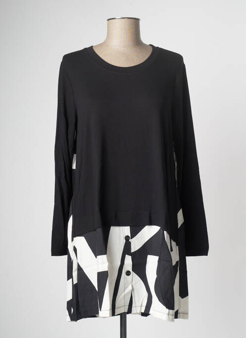 Tunique manches longues noir G!OZE pour femme