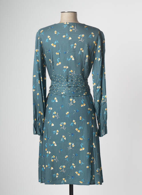 Robe mi-longue vert PAUL BRIAL pour femme