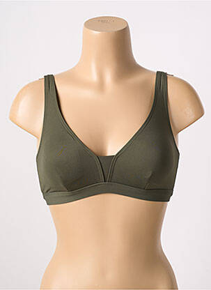 Haut de maillot de bain haut soutien-gorge moulé haut soutien-gorge moulé vert PRIMADONNA femme