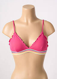 Haut de maillot de bain haut triangles haut triangles rose YSABEL MORA femme