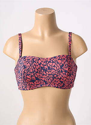 Haut de maillot de bain haut bandeau haut bandeau rose ROSA FAIA femme