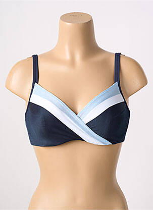 Haut de maillot de bain haut soutien-gorge emboitant haut soutien-gorge emboitant bleu MARIE JO femme