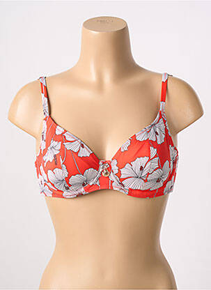 Haut de maillot de bain haut soutien-gorge moulé haut soutien-gorge moulé orange FREYA femme