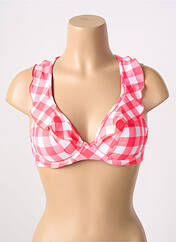 Haut de maillot de bain rose FREYA pour femme seconde vue