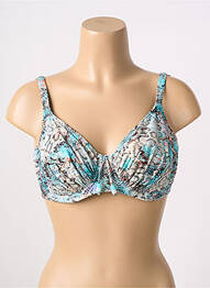 Haut de maillot de bain haut soutien-gorge emboitant haut soutien-gorge emboitant bleu FANTASIE femme