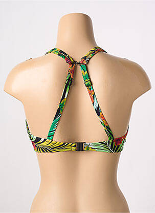 Haut de maillot de bain haut soutien-gorge moulé haut soutien-gorge moulé vert FREYA femme