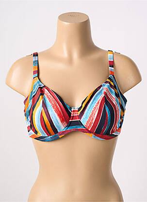 Haut de maillot de bain haut soutien-gorge emboitant haut soutien-gorge emboitant rouge FREYA femme