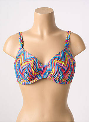 Haut de maillot de bain haut soutien-gorge emboitant haut soutien-gorge emboitant bleu PRIMA DONNA femme