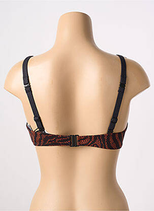 Haut de maillot de bain bretelles élastiquées ajustables noir PRIMADONNA femme