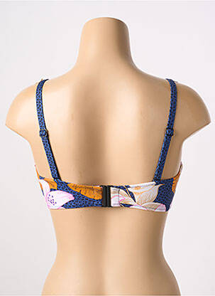 Haut de maillot de bain haut soutien-gorge moulé haut soutien-gorge moulé bleu ROSA FAIA femme