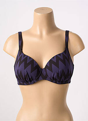 Haut de maillot de bain haut soutien-gorge moulé haut soutien-gorge moulé bleu PRIMA DONNA femme
