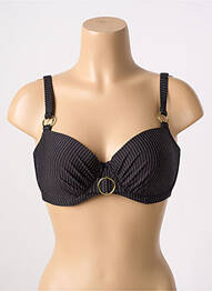 Haut de maillot de bain haut soutien-gorge moulé haut soutien-gorge moulé noir PRIMADONNA femme
