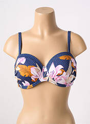 Haut de maillot de bain bleu ROSA FAIA pour femme seconde vue