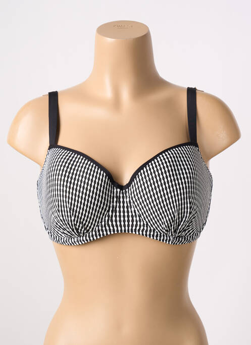 Haut de maillot de bain haut soutien-gorge moulé haut soutien-gorge moulé noir PRIMADONNA femme