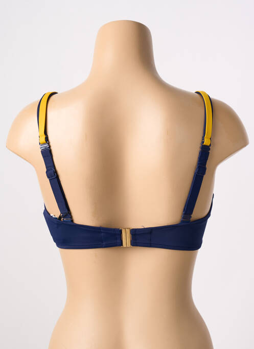 Haut de maillot de bain haut soutien-gorge moulé haut soutien-gorge moulé bleu MARIE JO femme