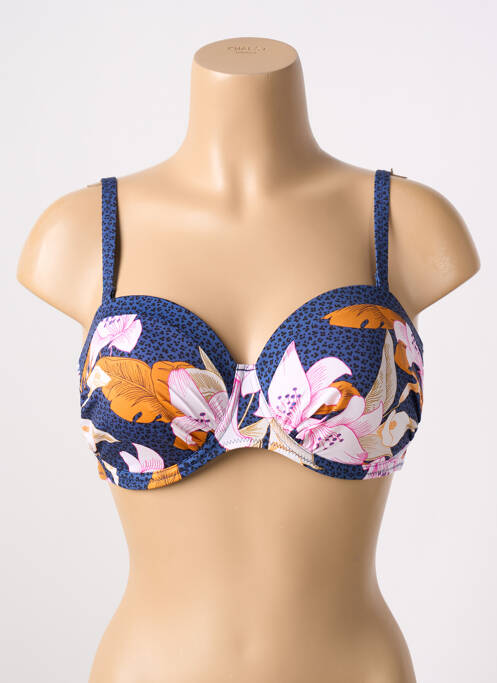 Haut de maillot de bain bleu ROSA FAIA pour femme