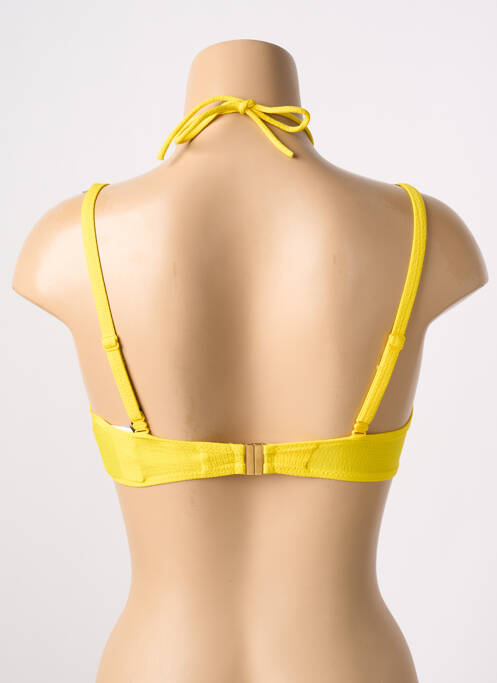Haut de maillot de bain jaune MARIE JO pour femme