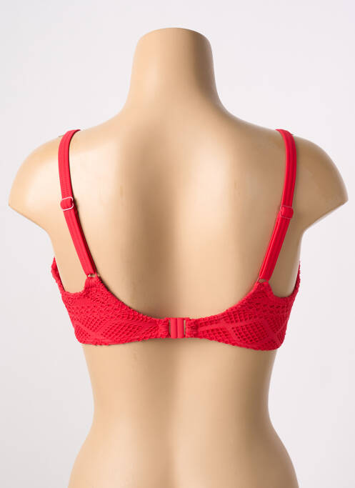 Haut de maillot de bain rouge FREYA pour femme