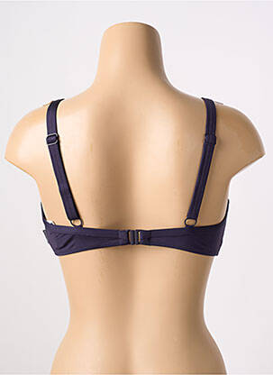 Haut de maillot de bain haut soutien-gorge moulé haut soutien-gorge moulé bleu ROSA FAIA femme