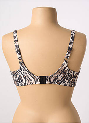 Haut de maillot de bain haut soutien-gorge emboitant haut soutien-gorge emboitant beige ELOMI femme