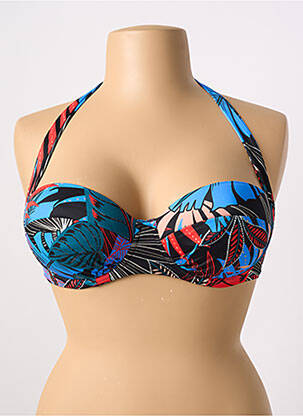 Haut de maillot de bain haut soutien-gorge moulé haut soutien-gorge moulé bleu FANTASIE femme