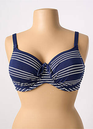 Haut de maillot de bain haut soutien-gorge emboitant haut soutien-gorge emboitant bleu PRIMA DONNA femme