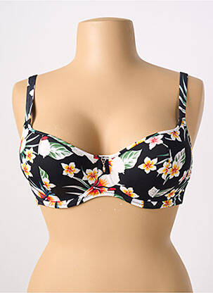 Haut de maillot de bain haut soutien-gorge moulé haut soutien-gorge moulé noir FREYA femme