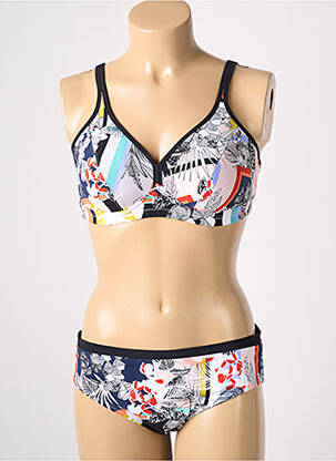 Maillot de bain 2 pièces haut soutien-gorge moulé haut soutien-gorge moulé blanc ANITA femme