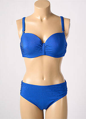Maillot de bain 2 pièces haut soutien-gorge moulé haut soutien-gorge moulé bleu ANITA femme