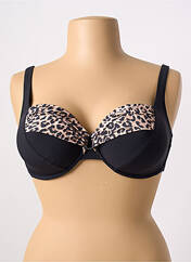 Haut de maillot de bain noir ROSA FAIA pour femme seconde vue