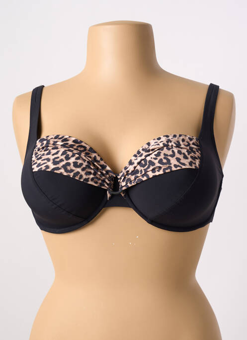 Haut de maillot de bain haut soutien-gorge emboitant haut soutien-gorge emboitant noir ROSA FAIA femme