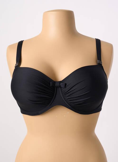 Haut de maillot de bain noir PRIMA DONNA pour femme