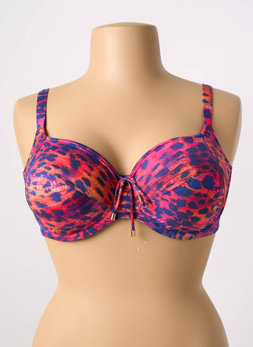 Haut de maillot de bain orange PRIMA DONNA pour femme