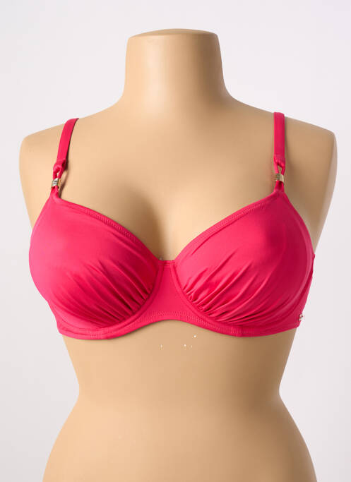 Haut de maillot de bain rose FANTASIE pour femme