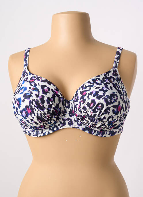 Haut de maillot de bain violet FANTASIE pour femme
