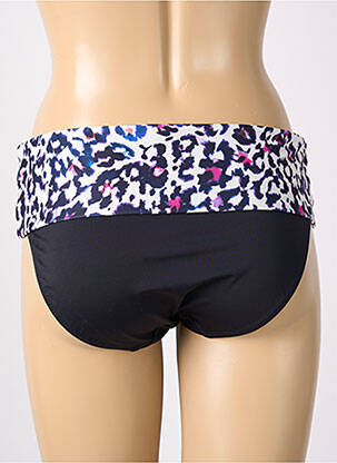 Bas de maillot de bain effet matière satinée culotte bleu FANTASIE femme